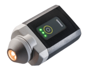 trinamiX PAL One – Plastic Identification (NIR) 1 trinamiX PAL One mobile NIR spectrometer measuring